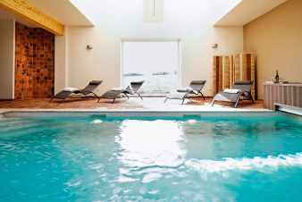 Luxusvilla mit Pool und Wellness fr 16 Personen in Maredsous zu vermieten