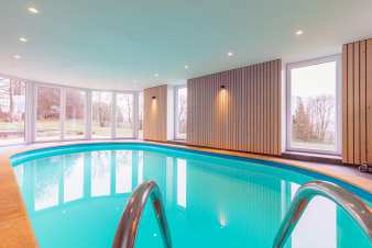 Luxusvilla mit Schwimmbad und Wellness fr 18 Personen bei Waimes