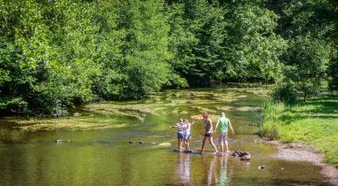 Openluchtzwemmen in de natuur