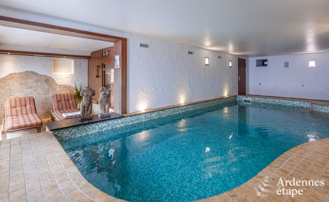Luxusvilla Amel 9 Pers. Ardennen Schwimmbad Wellness