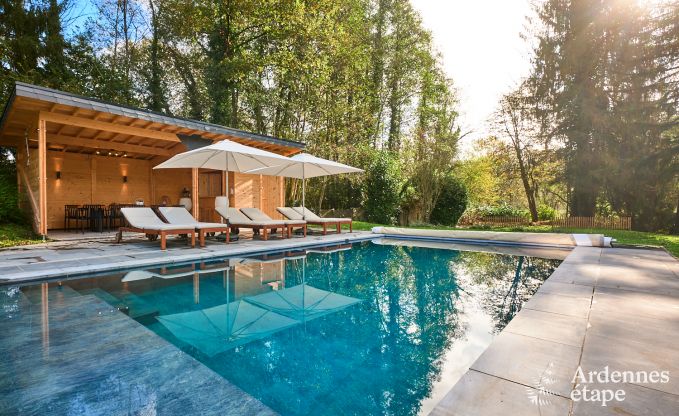 Luxusvilla Anhe 15 Pers. Ardennen Schwimmbad Wellness