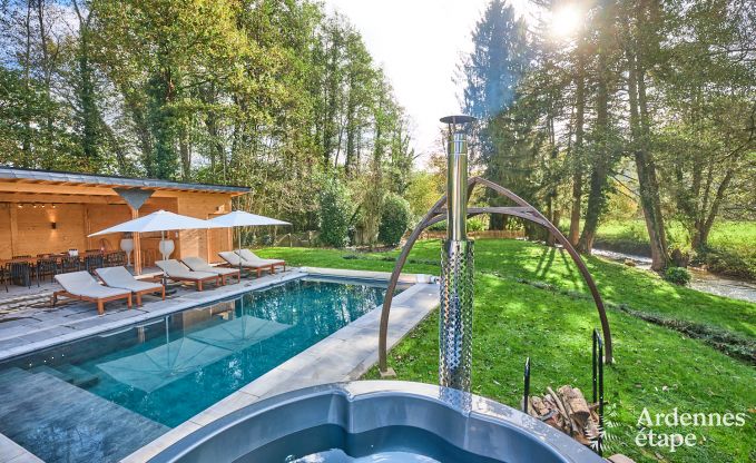 Luxusvilla Anhe 15 Pers. Ardennen Schwimmbad Wellness