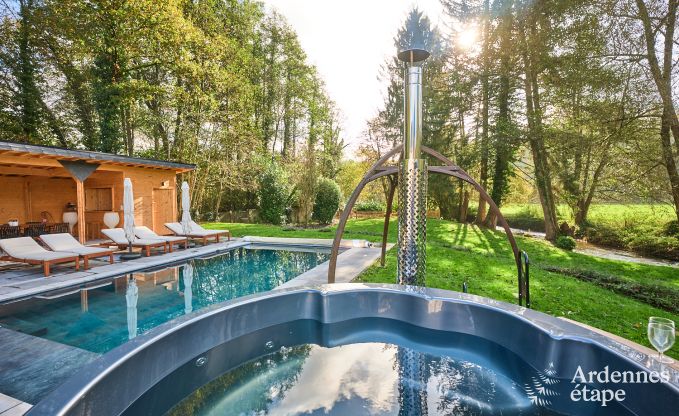 Luxusvilla Anhe 15 Pers. Ardennen Schwimmbad Wellness