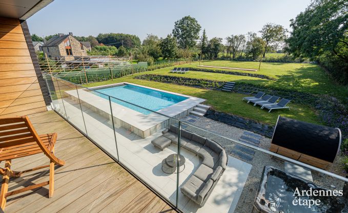 Luxusvilla Assesse 14 Pers. Ardennen Schwimmbad Wellness