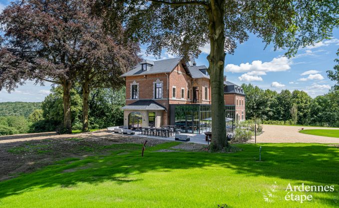 Schloss Aubel (Warsage) 22 Pers. Ardennen Schwimmbad Wellness Behinderten gerecht