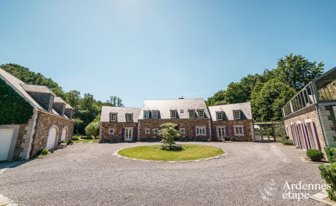 Ferienhaus Aubel 18 Pers. Ardennen Schwimmbad Wellness Behinderten gerecht