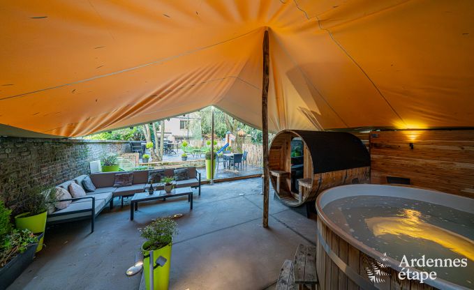 Romantische Suite fr 2 Personen in Barvaux: luxurise Einrichtungen, Sauna und Jacuzzi in den Ardennen
