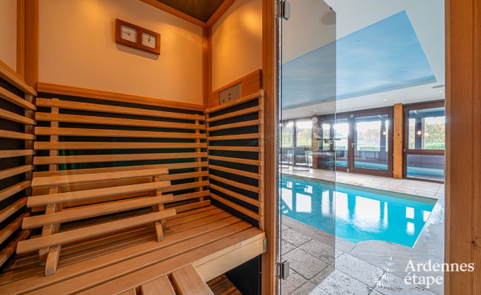 Luxusaufenthalt fr 9 Personen: Komfortvilla mit Pool und in der Nhe der Sehenswrdigkeiten der Ardennen