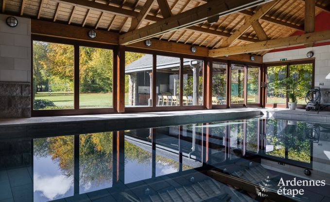 Luxusvilla Bastogne 24 Pers. Ardennen Schwimmbad Wellness