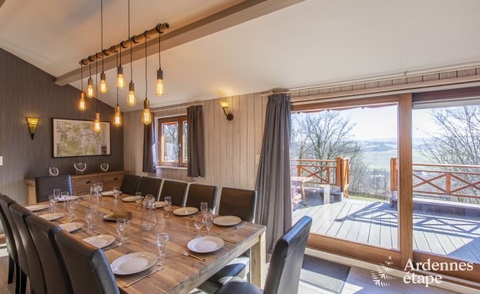 Chalet Beauraing 12 Pers. Ardennen Wellness