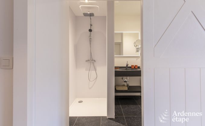 Wundersch�nes Schloss in Bertrix: Unterkunft f�r 20 Personen mit Hallenbad, Whirlpool und Infrarotkabine