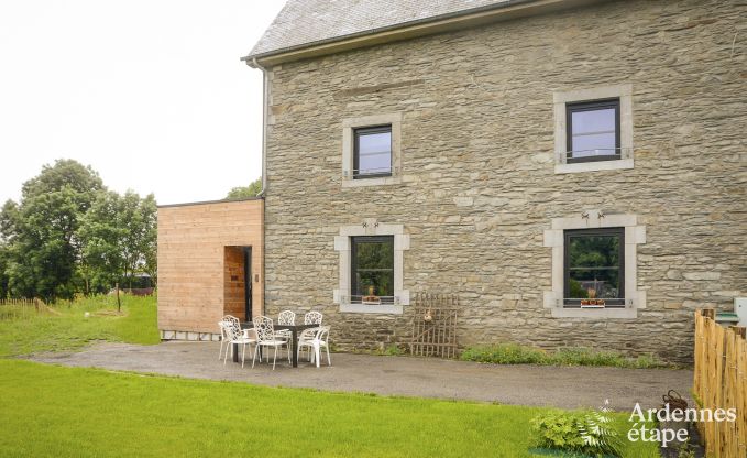 Ferienhaus in Bertrix: 10 Personen, 5 Schlafzimmer, privater Garten, in der Nhe des Nationalparks Semois-Tal in den Ardennen