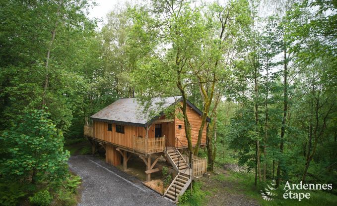 Wunderschnes Holzpfahlhaus Bertrix, Ardennen