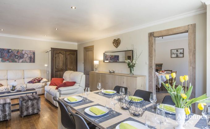 Flucht in die Ardennen: Ger�umiges Ferienhaus f�r 8 Personen in Bouillon