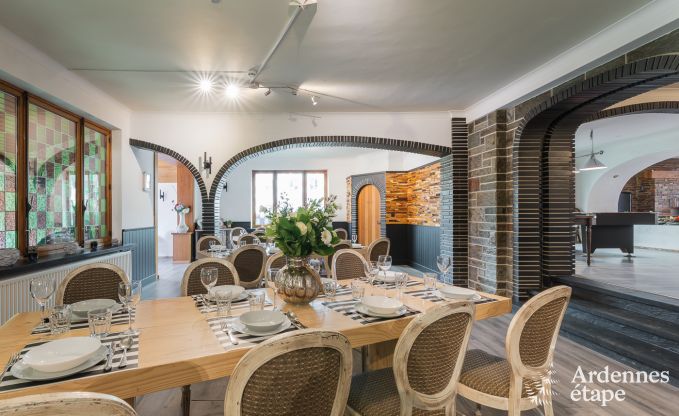 Ferienhaus Bouillon 30 Pers. Ardennen Schwimmbad Wellness