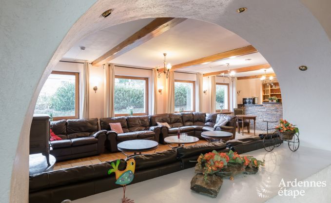 Ferienhaus Bouillon 18 Pers. Ardennen Schwimmbad Wellness