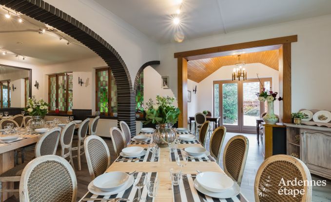 Ferienhaus Bouillon 18 Pers. Ardennen Schwimmbad Wellness