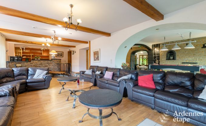 Ferienhaus Bouillon 18 Pers. Ardennen Schwimmbad Wellness