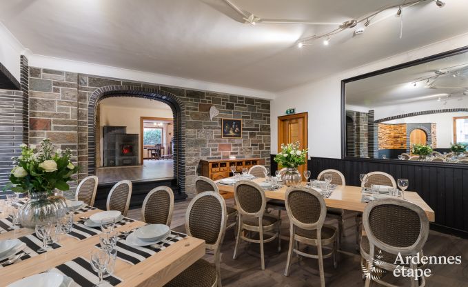 Ferienhaus Bouillon 18 Pers. Ardennen Schwimmbad Wellness