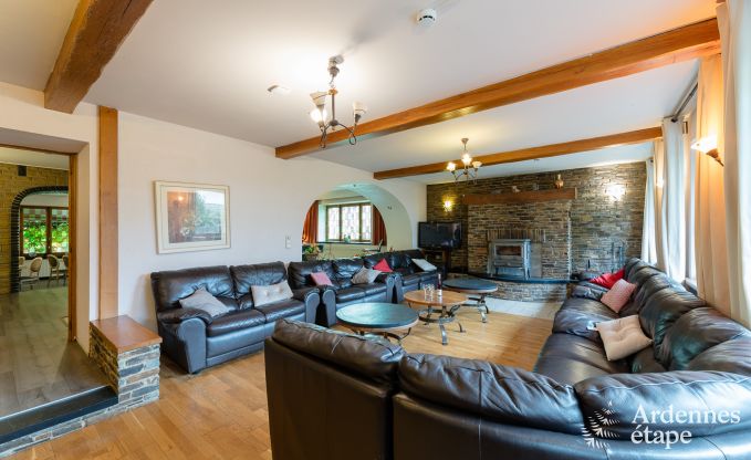 Ferienhaus Bouillon 18 Pers. Ardennen Schwimmbad Wellness