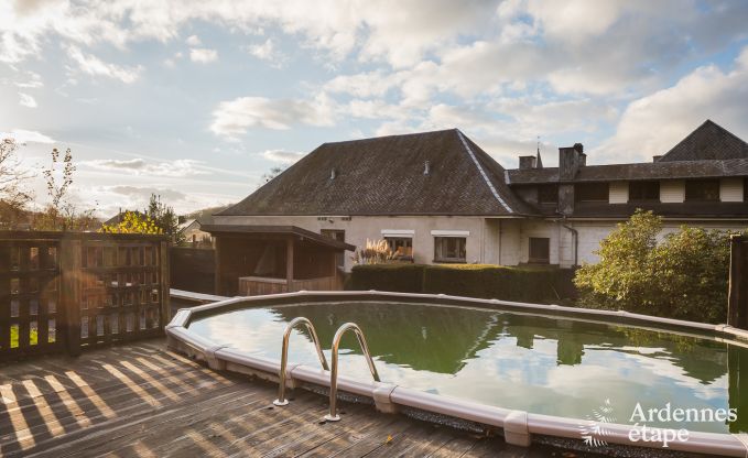 Ferienhaus Bouillon 18 Pers. Ardennen Schwimmbad Wellness