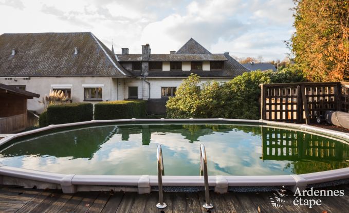 Ferienhaus Bouillon 18 Pers. Ardennen Schwimmbad Wellness