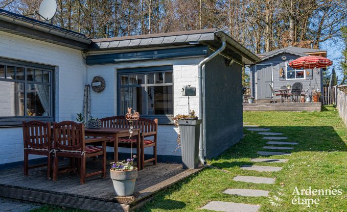 Charmantes Ferienhaus in Bllingen: Ferienhaus fr 4 Personen mit Sauna, privatem Garten und Nhe zu Naturschutzgebieten