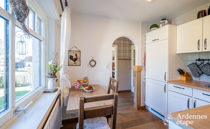 Charmantes Ferienhaus in Bllingen: Ferienhaus fr 4 Personen mit Sauna, privatem Garten und Nhe zu Naturschutzgebieten