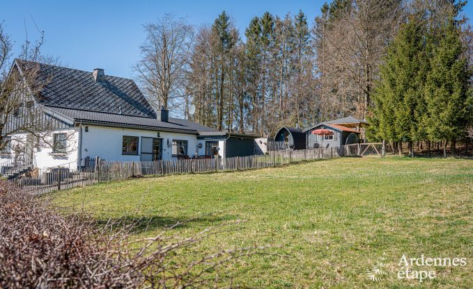 Charmantes Ferienhaus in Bllingen: Ferienhaus fr 4 Personen mit Sauna, privatem Garten und Nhe zu Naturschutzgebieten