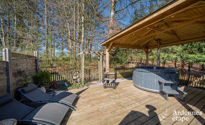 Charmantes Ferienhaus in Bllingen: Ferienhaus fr 4 Personen mit Sauna, privatem Garten und Nhe zu Naturschutzgebieten