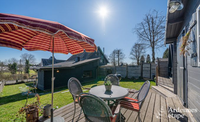 Charmantes Ferienhaus in Bllingen: Ferienhaus fr 4 Personen mit Sauna, privatem Garten und Nhe zu Naturschutzgebieten