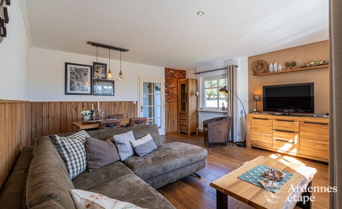 Charmantes Ferienhaus in Bllingen: Ferienhaus fr 4 Personen mit Sauna, privatem Garten und Nhe zu Naturschutzgebieten