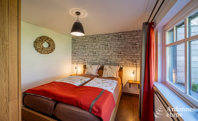 Charmantes Ferienhaus in Bllingen: Ferienhaus fr 4 Personen mit Sauna, privatem Garten und Nhe zu Naturschutzgebieten