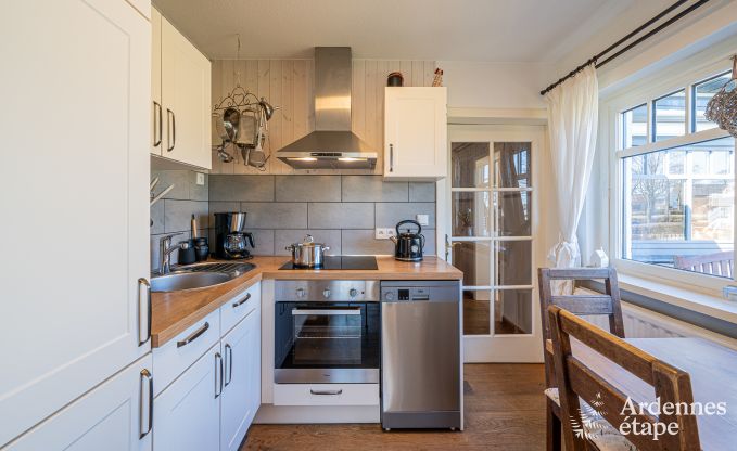 Charmantes Ferienhaus in Bllingen: Ferienhaus fr 4 Personen mit Sauna, privatem Garten und Nhe zu Naturschutzgebieten