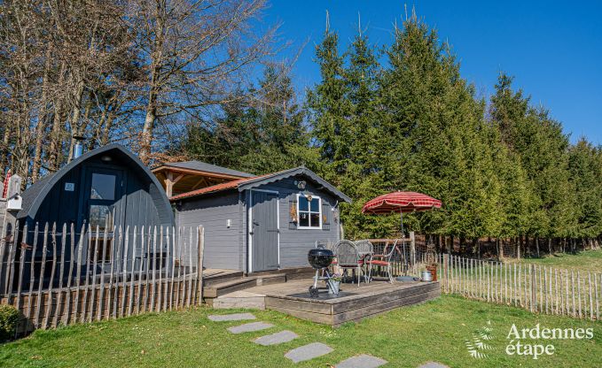 Charmantes Ferienhaus in Bllingen: Ferienhaus fr 4 Personen mit Sauna, privatem Garten und Nhe zu Naturschutzgebieten