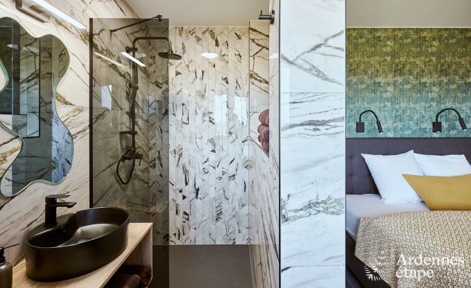 Luxusferienhaus in Butgenbach: Wasserturm mit Sauna, Whirlpool und Panoramablick f�r 6 Personen