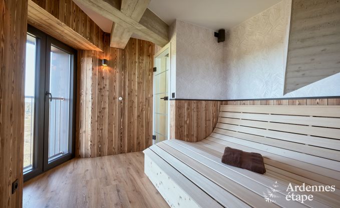 Luxusferienhaus in Butgenbach: Wasserturm mit Sauna, Whirlpool und Panoramablick f�r 6 Personen