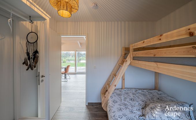 Charmantes Chalet f�r 5 am Ufer der Semois in Chiny, Gaume