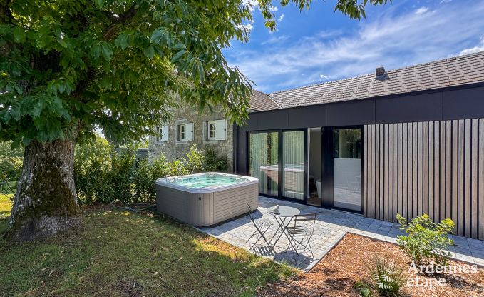 Charmantes H�uschen f�r 2 Personen in Clavier mit Schlafzimmer, Badezimmer, Jacuzzi und Privatgarten