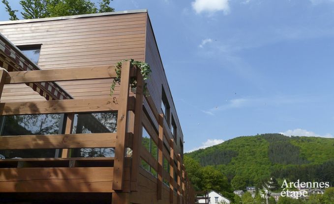 Moderne Ferienvilla mit Sauna und Jacuzzi zur Vermietung in Coo