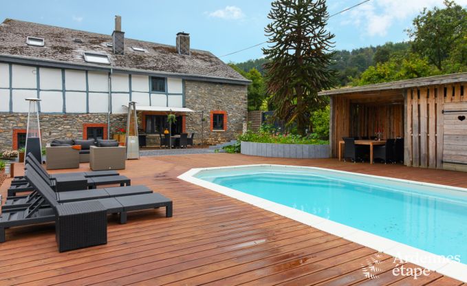 Luxuriöses Ferienhaus für 7 Personen in Coo (Ardennen)