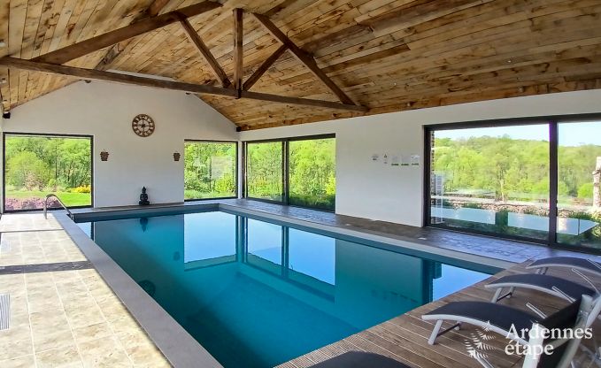 Cottage Couvin 18 Pers. Ardennen Schwimmbad Wellness