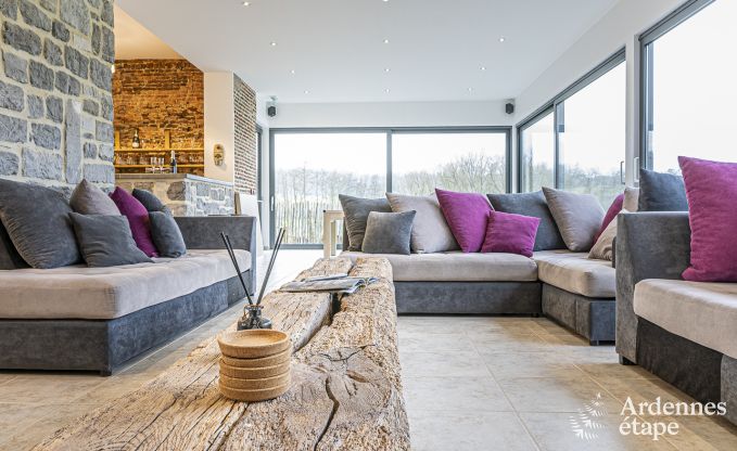 Cottage Couvin 18 Pers. Ardennen Schwimmbad Wellness