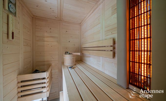 Ferienhaus Couvin 8/9 Pers. Ardennen Schwimmbad Wellness Behinderten gerecht