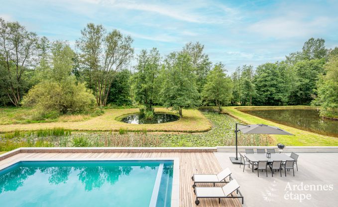 Ferienhaus Couvin 8/9 Pers. Ardennen Schwimmbad Wellness Behinderten gerecht