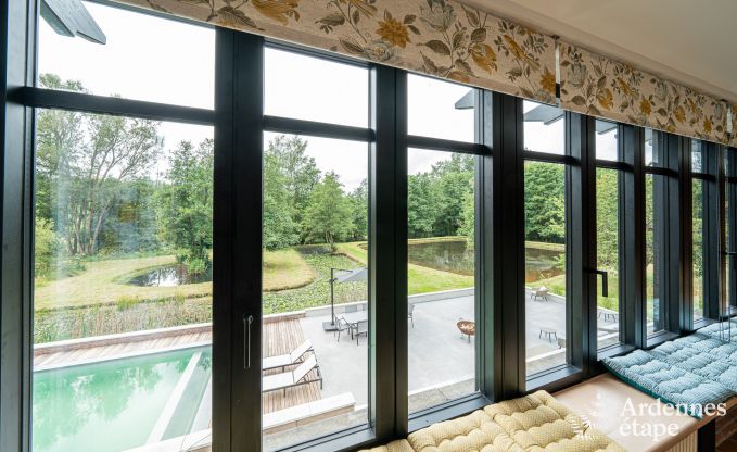 Ferienhaus Couvin 8/9 Pers. Ardennen Schwimmbad Wellness Behinderten gerecht