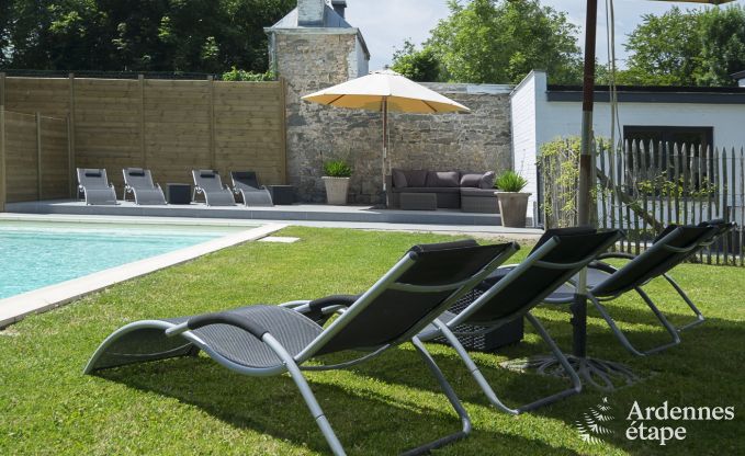 Ferienhaus Dinant (Hastiere) 8 Pers. Ardennen Schwimmbad