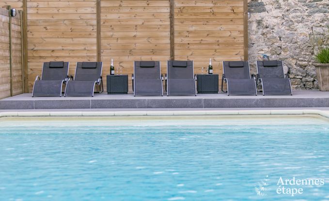 Ferienhaus Dinant (Hastiere) 8 Pers. Ardennen Schwimmbad