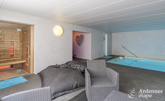 Luxusvilla Dinant 10 Pers. Ardennen Schwimmbad Wellness Behinderten gerecht