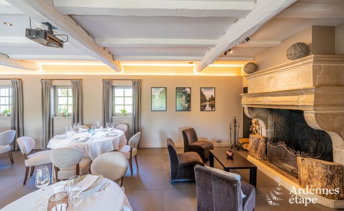 Ger�umiges Ferienhaus f�r 20 Personen mit 10 Schlafzimmern, Sauna, Jacuzzi und Spielzimmer in der N�he von Dinant